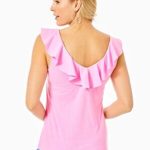 LILLY PULITZER PINK ALESSA TOP